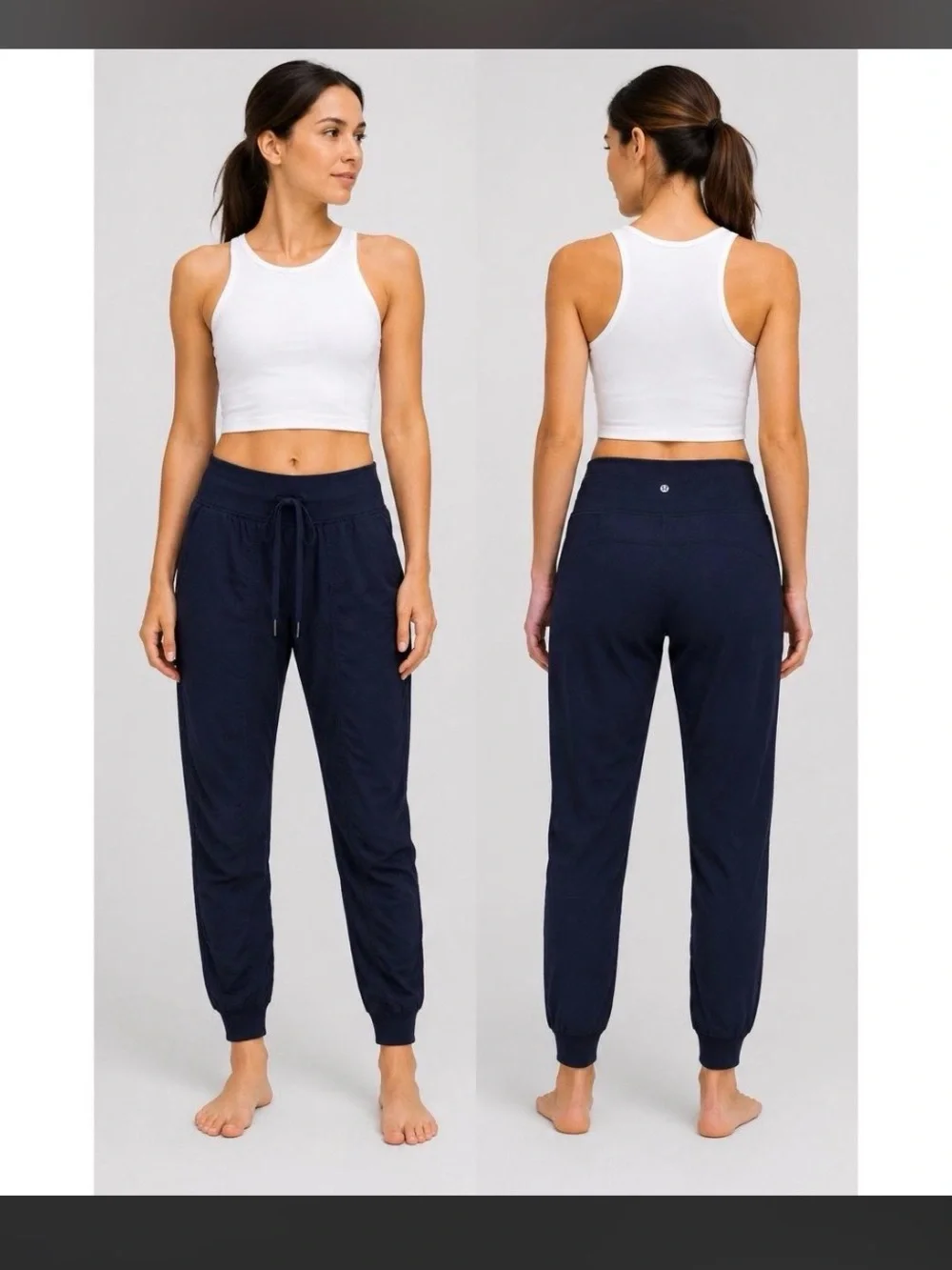 Lululemon Dance Studio Mid Rise jogger in Navy